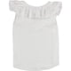 thumbnail image 2 of Ralph Lauren Womens Ruffle Trim Slub Tank Top, white, L, 2 of 2