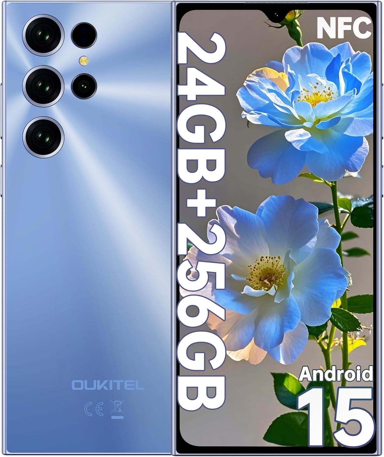 OUKITEL C36 Unlocked Smartphone – 6.56