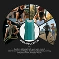 thumbnail image 7 of Pofeuu Teal Color Print Men's Workout Tank Tops Sleeveless Muscle Gym Shirt Quick Dry-4X-Large, 7 of 7