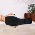 thumbnail image 4 of Ytobaz Slide Sandals for women Woven Buckle Flat Sandals Open Toe Slides Office Vacation Travel Walking Daily Casual Comfortable Footwear, 4 of 9