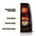 thumbnail image 5 of PIT66 Tail Lights Replacement Set Fit For Chevy Silverado 03-06 Smoke lamps Left+Right, 5 of 10
