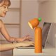 thumbnail image 3 of Lámpara De Escritorio De Zanahoria Linda Lámpara De Mesa Led 1200 Mah Lámpara De Noche Para Niños Con 3 Brillos Fuente De Luz Dual Ajustable De 90 Grados Para Dormitorio En Casa Guardería Methold HA016174-00, 3 of 7