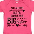 thumbnail image 4 of Inktastic So I'm Little, but I'm Gonna Be a Big Sister Girls Baby Bodysuit, 4 of 5