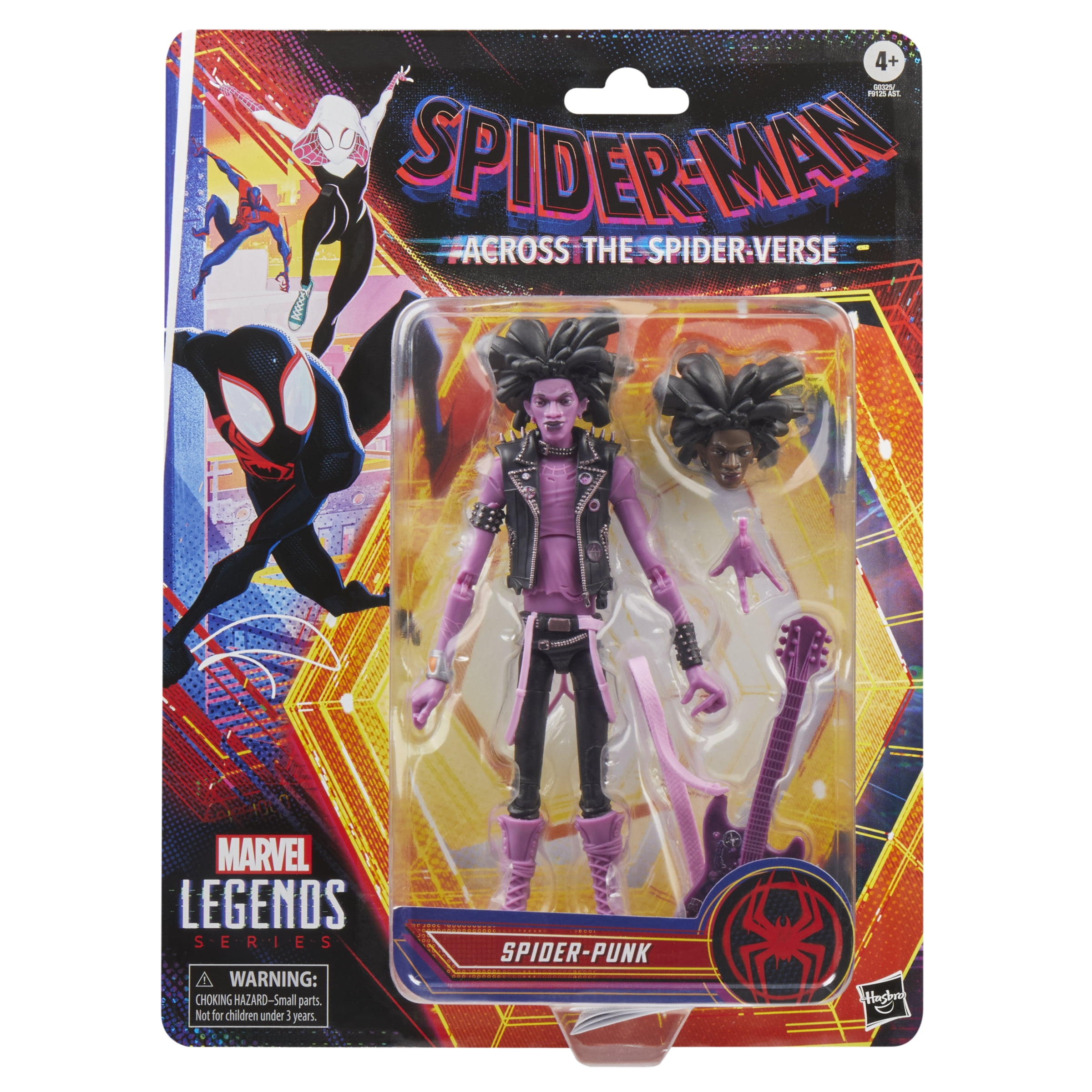 Marvel Legends Series Spider-Punk, Spider-Man: Across the Spider-Verse Collectible Action Figure (6”)