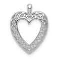 thumbnail image 1 of FB Jewels 14k White Gold Heart Pendant, 1 of 4