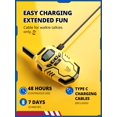 thumbnail image 2 of Walkie Talkies Inspireyes recargables para niños de 7 a 12 años, paquete de 2, 2 of 8