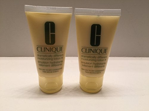 clinique dramatically different moisturizing lotion+ set of two 1 oz =2 oz