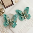 thumbnail image 5 of Japceit Xmas Tree Butterflies Decor Artificial Christmas Butterflies Ornament With Clip Glitter For Christmas Tree Wedding Birthday Party Garland, 5 of 6