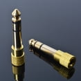 thumbnail image 4 of Adaptador de audio Troglfold de 2 piezas de 6,5 mm macho a 3,5 mm hembra para micrófono, 4 of 7
