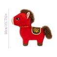 thumbnail image 2 of 2026 Year of the Horse Plush Doll - Home Decor Blessings, Car Decor Souvenirs Mascots Home Office Store Restaurant Tabletop Decoration, Chinese New Year Zodiac Chinese Traditional Horse., 2 of 7