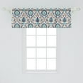 thumbnail image 2 of Ambesonne Eastern Window Valance, Traditional Floral Art, 54" X 18", Multicolor, 2 of 3
