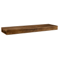 thumbnail image 2 of Bouclair Brown Long Mango Wood Floating Shelf, 2 of 4