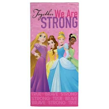 Princess We Are Strong Beach Towel