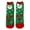 1-Army Green20, variant on Winter Socks Christmas Fluffy Snowman Print Coral Velvet Thick Mid Tube Socks Holiday Cozy Thermal Slipper Socks