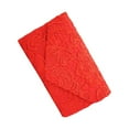 thumbnail image 1 of Women Shoulder Bag Portable Replacement Shoulder Bag Fashionable Solid Color Stylish Fashionable Banquet Rectangular Girls Envelope Pouch Clutches Red, 1 of 1