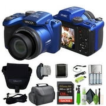 Minolta MN40Z 20MP Digital Camera, 40x Zoom, HD Blue, Wi-Fi
