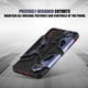 thumbnail image 5 of Caso de la cubierta completa del soporte de la manija del juego plegable mecánico tipo cangrejo para el iPhone X negro, 5 of 8