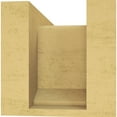 thumbnail image 4 of 6"W x 12"D x 6"H Wide Sheridan Rough Cedar Woodgrain TimberThane Corbel, Primed Tan, 4 of 6