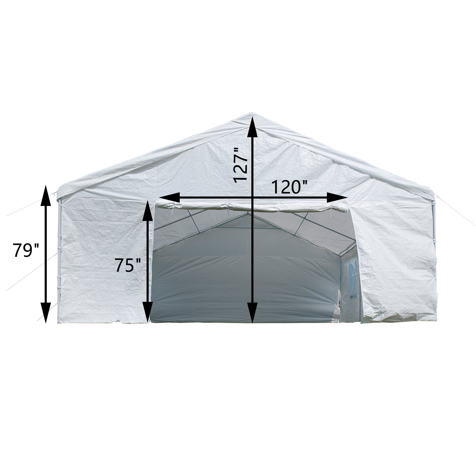 20 x 20 Ft Heavy Duty Commercial Party Canopy Carport Shelter Wedding Camping Tent Gazebo Pavilion Outdoor