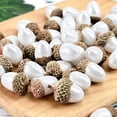 thumbnail image 4 of Artificial Large Acorn Ornaments, Faux Decorative Acorn with Natural Caps, Fake Acorn Decor, Fall Harvest Table Decoration, Thanksgiving Wreath Embellishment, Rustic Seasonal Home Craft Supply, 4 of 5