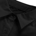 thumbnail image 6 of Duoif Womens Dresses, Shirt Dress Collar Top, V-Neck Long Sleeve Dresses for Women Black L, 6 of 9