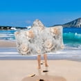 thumbnail image 2 of Yayeee Kids Hooded Towel with Hand Pockets Beach Soft Absorbent Bath Wrap 50 x 23.5 inch, Beautiful Floral, 2 of 5