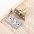 thumbnail image 1 of Aceovo - 1 pestillo de puerta con resorte, invisible, de madera, para armario, con bola, ajustable, para muebles, plateado, 1 of 8