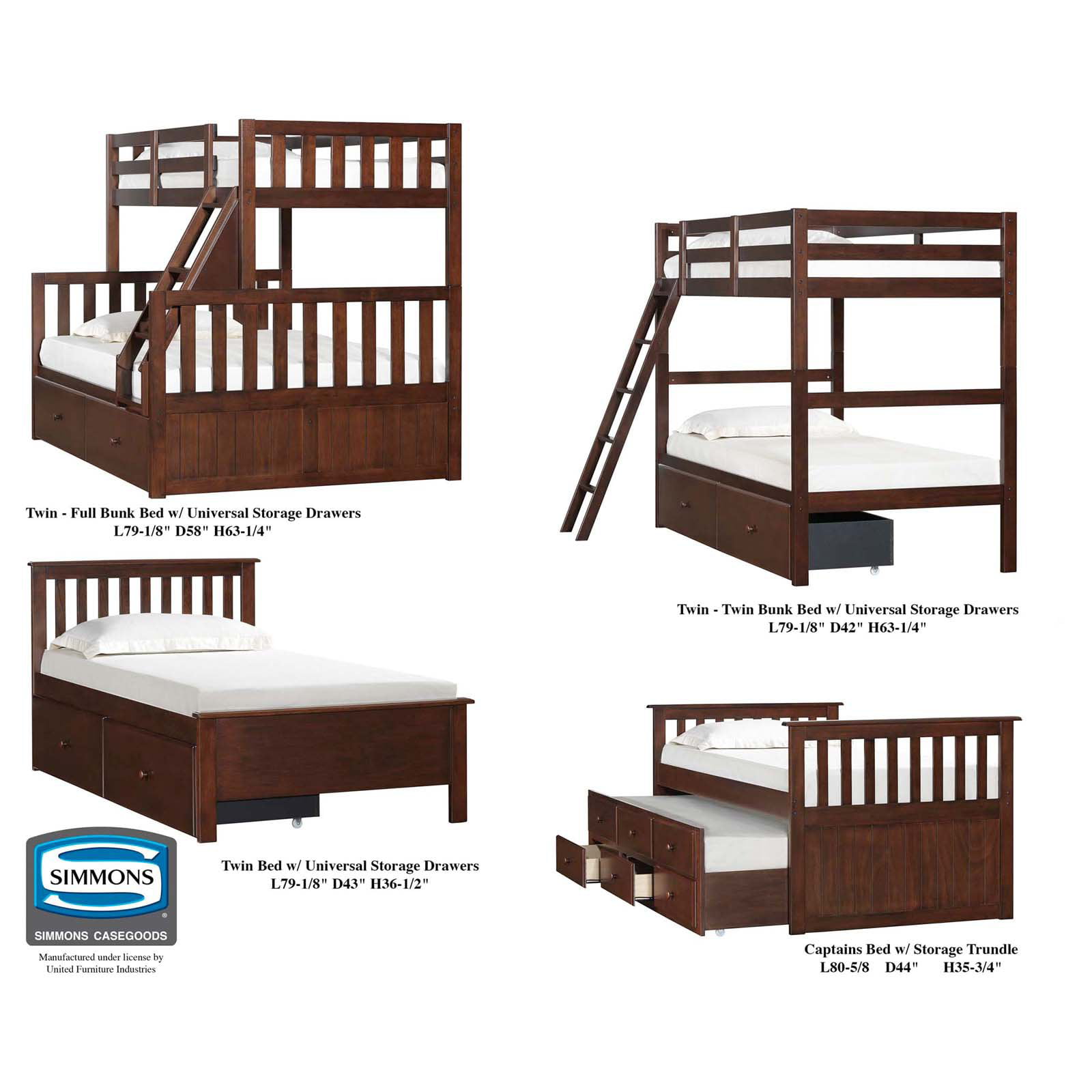 Simmons Mission Hills Twin Over, Simmons Bunk Bed Instructions