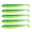 Color C, variant on Yihuala 5 Pieces T Tail Soft Baits 9.5cm Artificial Fishing Lures Premium Sinking Design Realistic Swimming Action