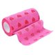 thumbnail image 3 of Vendaje Médico Para Perros Y Gatos Likrtyny Vendaje Cohesivo Corazón Rojo Rosa Libre de BPA, 3 of 4