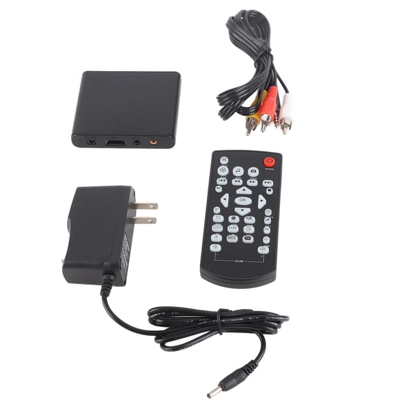 Reproductor multimedia mini Full HD 110 a 240 V 1080P Compatible con USB MMC RMVB MP3 AVI MKV Nikou