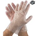 thumbnail image 1 of Safe-T Wear TPE Gloves , Clear, Small (100 Gloves/Box), 1 of 2