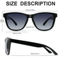 thumbnail image 4 of Polarized Sunglasses Womens Trendy Classic Retro Womens Sunglasses Men Driving Sun Glasses UV Protection, 4 of 6