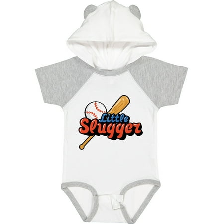 

Inktastic Little Slugger Gift Baby Boy or Baby Girl Bodysuit