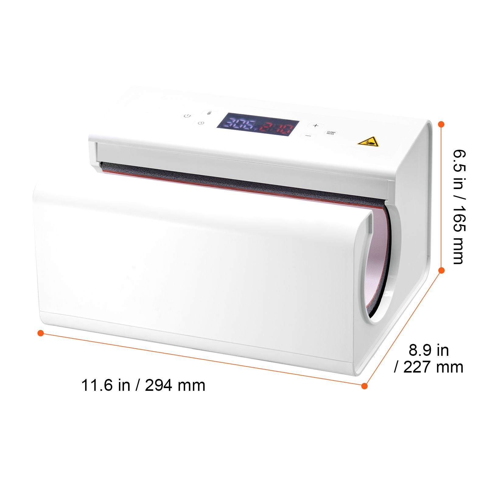 Auto Tumbler Heat Press Machine 11-30oz Sublimation Mug Heat Press White
