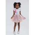 thumbnail image 2 of Disney Little Mermaid Princess Ariel Tulle Dress Toddler to Big Kid, 2 of 5