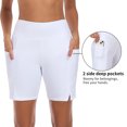 thumbnail image 6 of RELLECIGA Women's High-Waist Athletic Shorts with Pockets Yoga Workout Biker Shorts for Women, 6 of 8