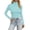 Sky Blue#9527, variant on BOOMNY Women's Long Sleeve Base Tshirts Turtleneck Slim Fit T-Shirt Lightweight Fall Tee Tops for Women