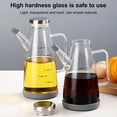 thumbnail image 4 of Hyasfey Glass Oil Dispenser Bottle with Drip-Free Spout 550/750/1000ml Large Capacity Oil Pot Heat-Resistant Oil Vinegar Dispenser Container Bottles Kitchen Gadgets for Cooking, 4 of 7