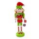 thumbnail image 5 of Figura de Cascanueces de Navidad, adorno de mesa, decoración navideña, Cascanueces Bastón y Regalo, 5 of 9