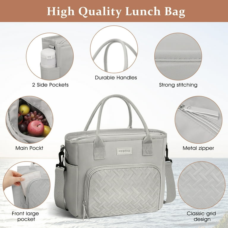 GPED Extra Large Insulated Lunch Bag for Women photo 7