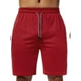 thumbnail image 3 of SHCKE Mens 2 in 1 Running Shorts Double Layer Athletic Breathable with Pockets Casual Training Shorts, 3 of 5