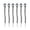 6 Pack-Black and White-Halloween Eyeballs Sandworm Decoration- A8, variant on 6 Pcs Halloween Eyeball Picks Black White Spiral Halloween Eyeball Stick Decor 15 Inch Spooky Branch Decoration Stems for Indoor Party Supplies, Door, Tree Decorations, Vase Filler (Black and White)
