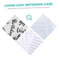 thumbnail image 3 of LAICAIW 3 Sets Cash Budget Book Binder Clips Paper Money Collection Book Cash Envelope Binder Card Suit, 3 of 7