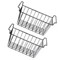 thumbnail image 5 of WeiLaiKeQi 2Pcs Freezer Basket Pantry Bin Divider Household Freezer Wire Basket Refrigerator Bin for Home Apartment Hotel Cafe Dormitory 42.5cmx24.5cmx20cm, 5 of 9