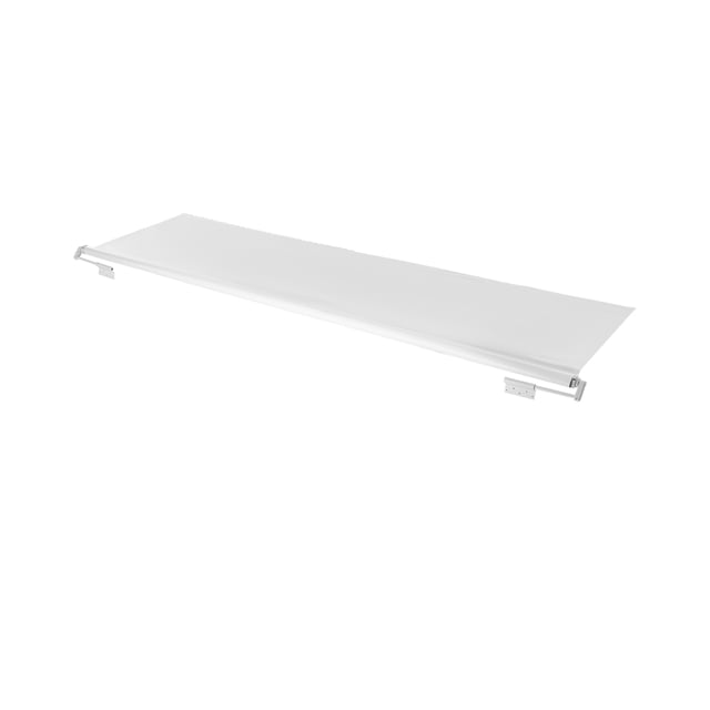 VEVOR 1" to 13' Awning Fabric Replacement White Slide Topper Awning for RVs