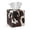 Black Brown Cow Print, variant on COEQINE Tissue Box Cover PU Leather Collapsible Square Tissue Cube Box Holder 4th of July Decorative for Dressers, Tabletop, Nightstand, Dining Table, Office Desk, USA Flag Star Stripe