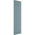 thumbnail image 2 of Ekena Millwork 16 1/8"W x 43"H True Fit PVC Three Board Joined Board-n-Batten Shutters, Peaceful Blue (Per Pair - Hardware Not Included), 2 of 9