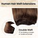 thumbnail image 3 of Extensiones de cabello StrRid, extensión de cola de caballo, clip ondulado de 22.0 in de largo, cola de caballo sintética para adultos y mujeres, coletas rizadas, clips en postizos para bodas, fiestas, 3 of 5