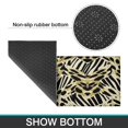 thumbnail image 6 of Zebra and Leopard Print Pattern Kitchen Rugs Sets Of 2,Anti Fatigue Kitchen Mat Rugs Non Slip Washable,Decorative Kitchen Floor Mats for Kitchen,Sink,Laundry,17"x30"+17"x47", 6 of 7
